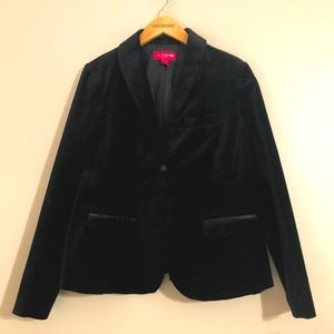 NWT Liz Lange Velvet Maternity Blazer